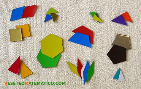 Pattern blocks caseras piezas