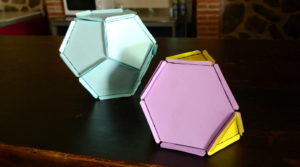 Cabecera poliedros con gomas elásticas